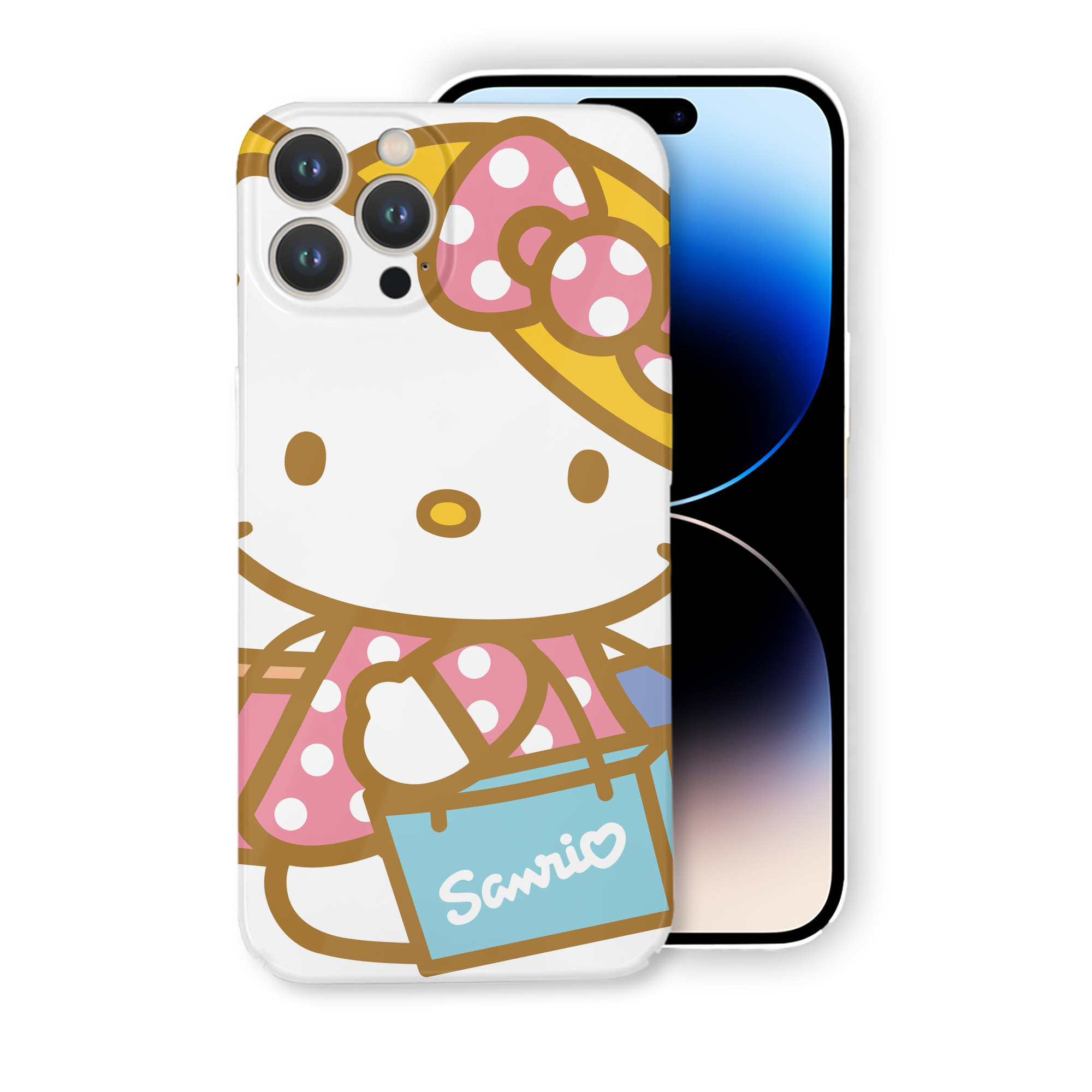 （画像用） Hello Kitty ハローキティ 【iPhone 14シリーズ対応】ハードケース